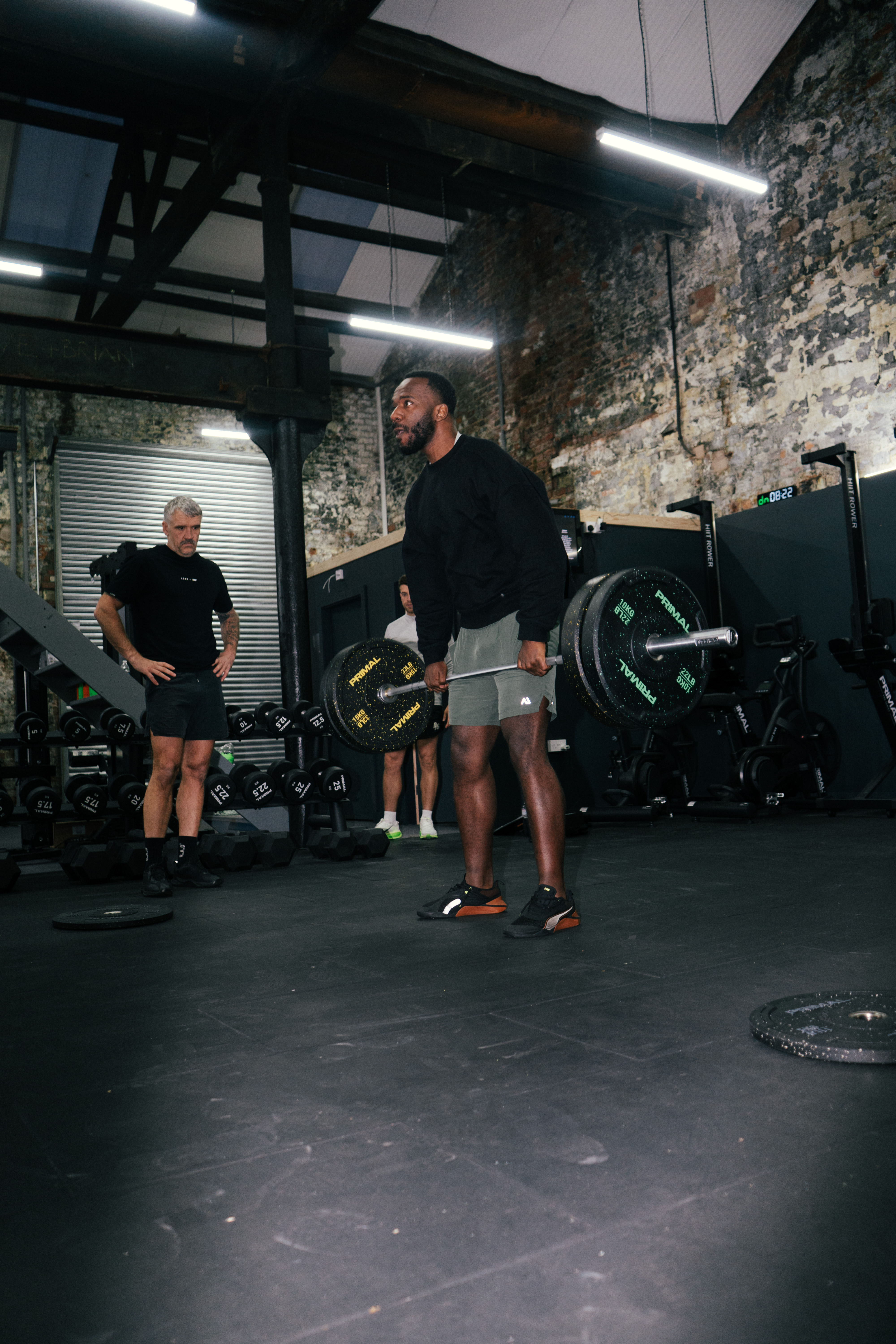 Voltz Fitness barbell deadlift