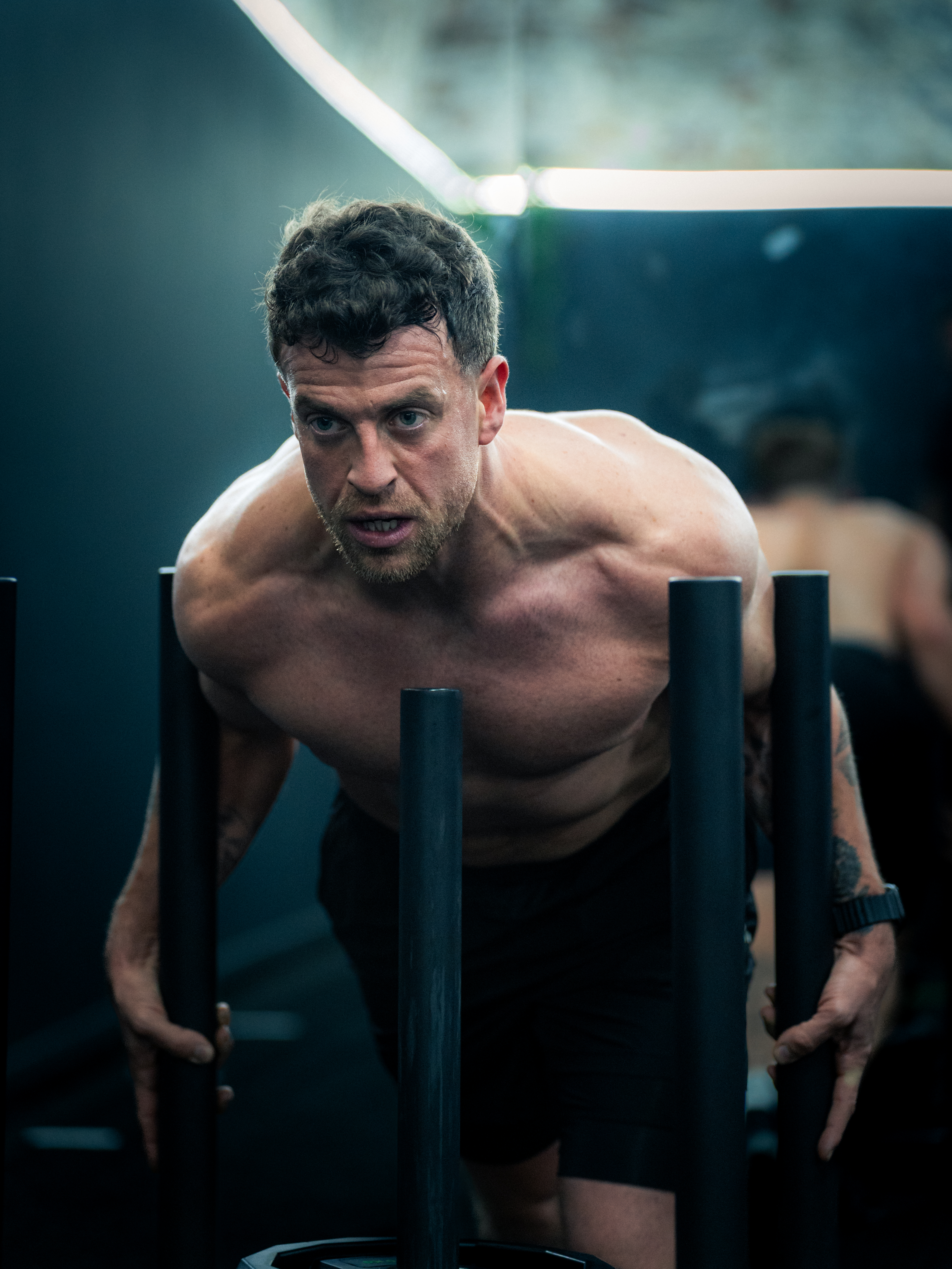 Voltz Fitness sled push